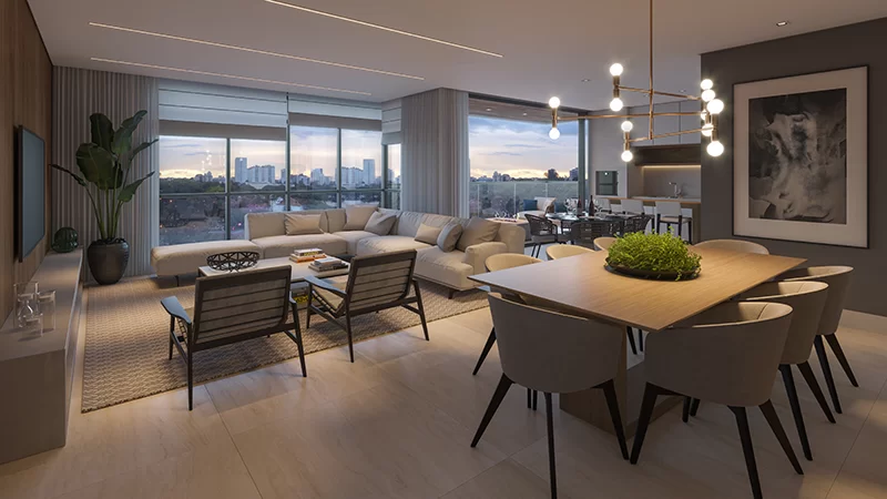 Mercado de apartamentos de luxo está aquecido em Curitiba