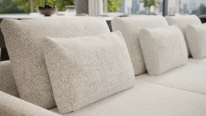 Composição de diferentes texturas e elementos sensoriais para criar um apartamento refúgio