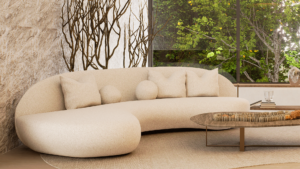 Formas e volumes inspirados nas passarelas aplicados ao design de interiores