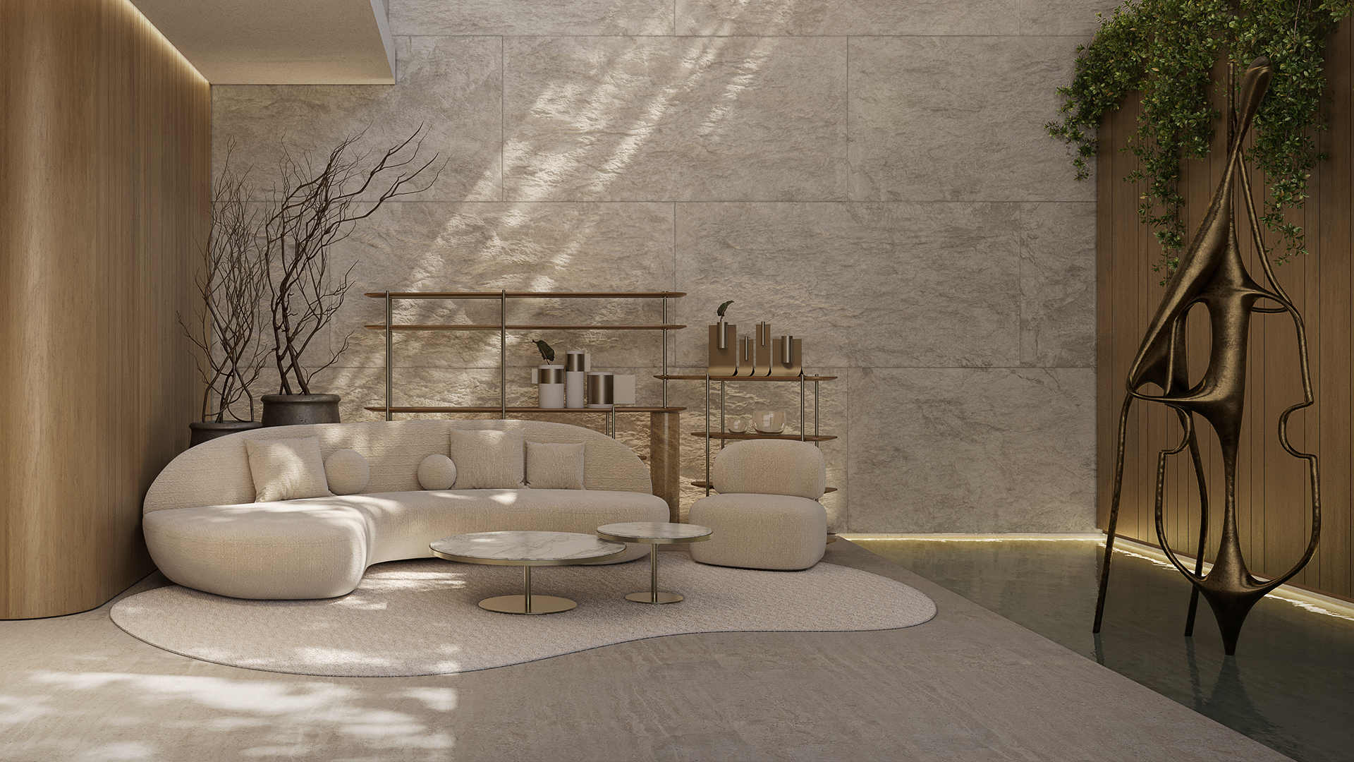 Como as tendências das passarelas e galerias influenciam o design de interiores